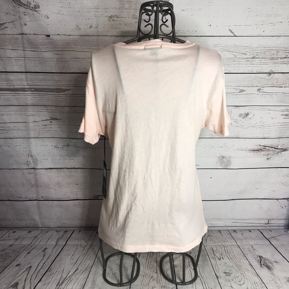 Wildfox Pink Salt Sunshine Baby Tee Size Small - Picture 8 of 9